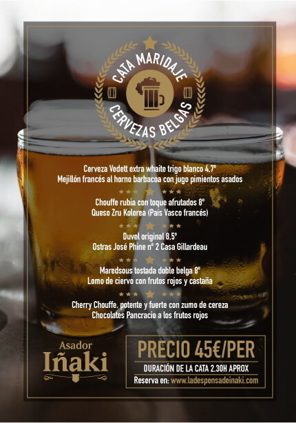 Asador Iñaki Málaga - Iñaki Eventos - cata maridaje cervezas blega 28